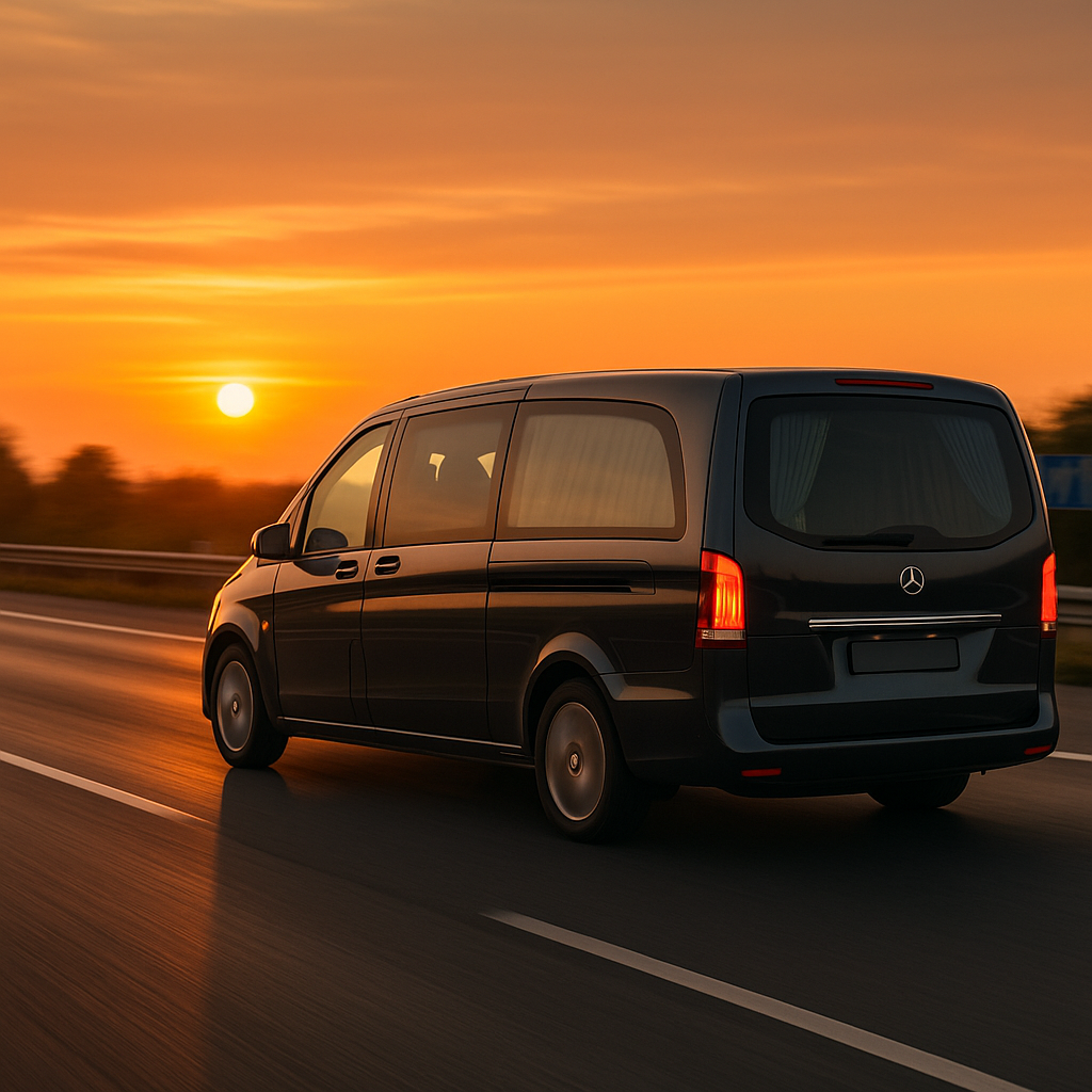 karawan-na-tle-zachodzacego-slonca Transport pogrzebowy Polska i Europa &ndash; Sprowadzanie zmarłych z zagranicy